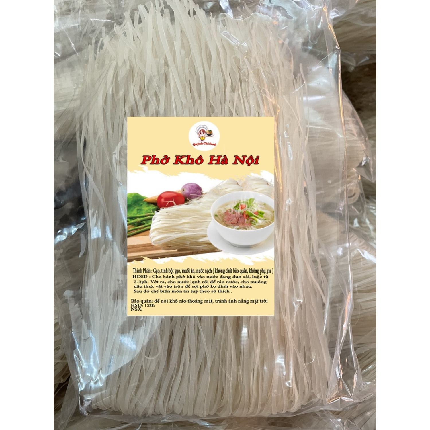 Phở khô hà nội sợi phở dai ngon
