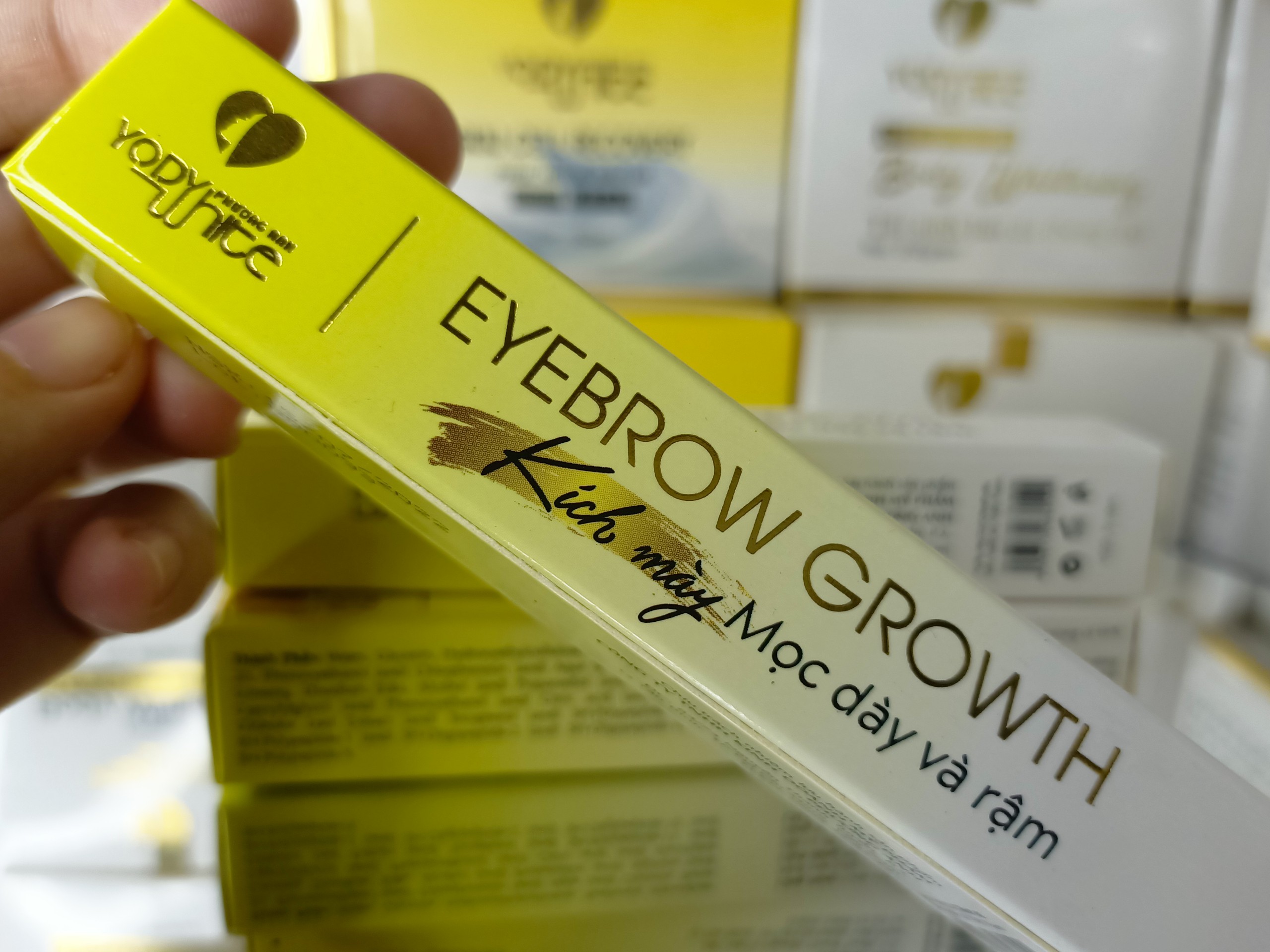 [Hàng chuẩn] Serum Dưỡng mày EyeBrow Growth Yody White Phương Anh