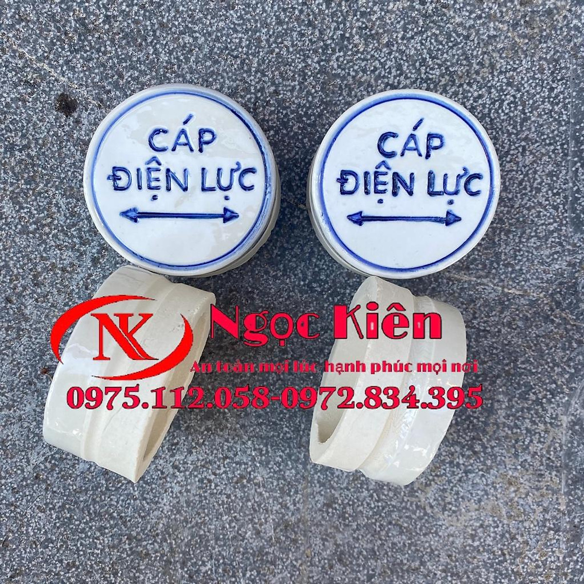 mốc sứ báo cáp