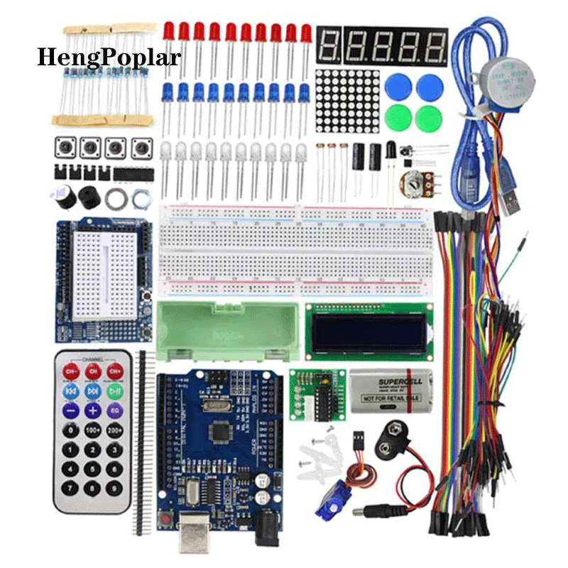 Cho Uno R3 Starter Kit nâng cấp Maker Kit người mới bắt đầu học tập Kit giảng dạy Robot Kit