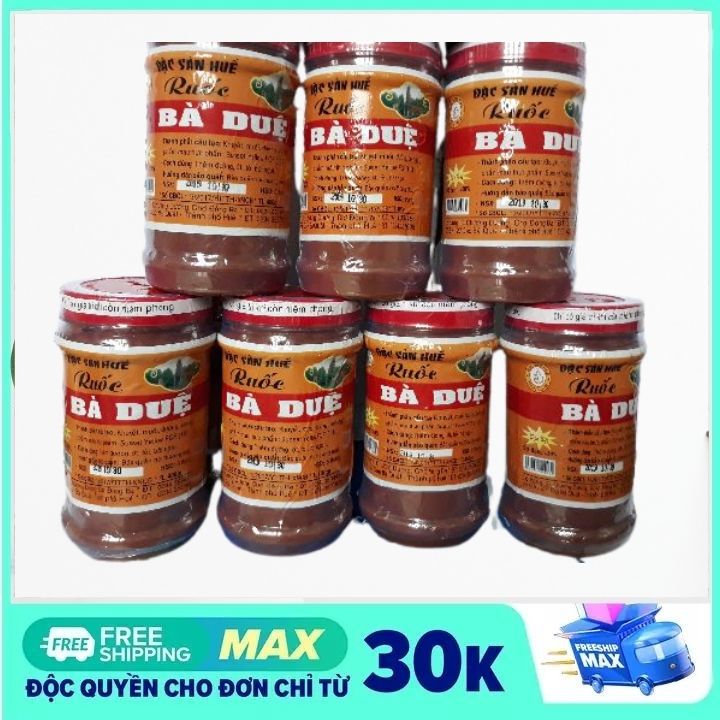 Combo 5 hủ mắm ruốc bà duệ hàng công ty yên tâm sử dụng - mắm ruốc huế hũ 400g