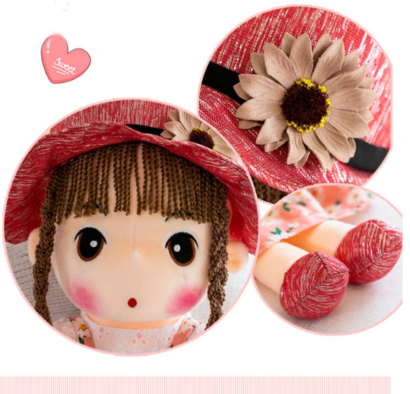 Búp Bê Bằng Vải Bông 45cm Chọn Màu