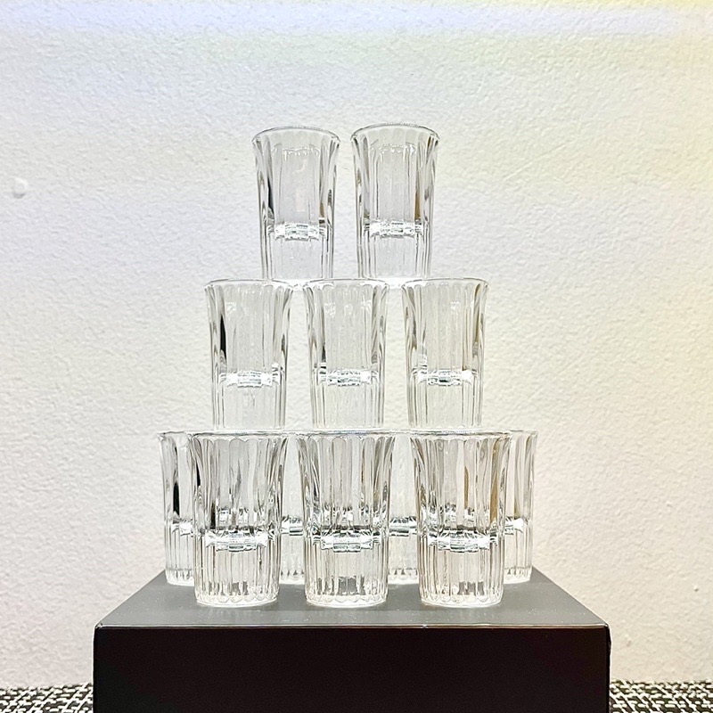 SET  LY RƯỢU SHOT SỌC 20ML & 18ML