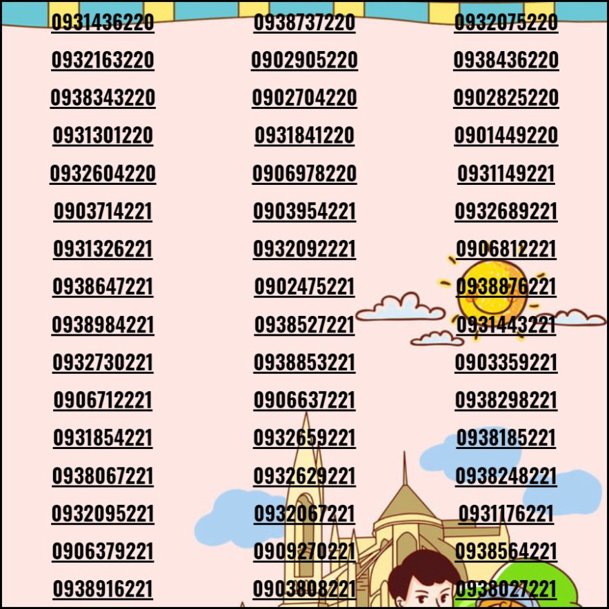 [HCM]Sim số đẹp mobi