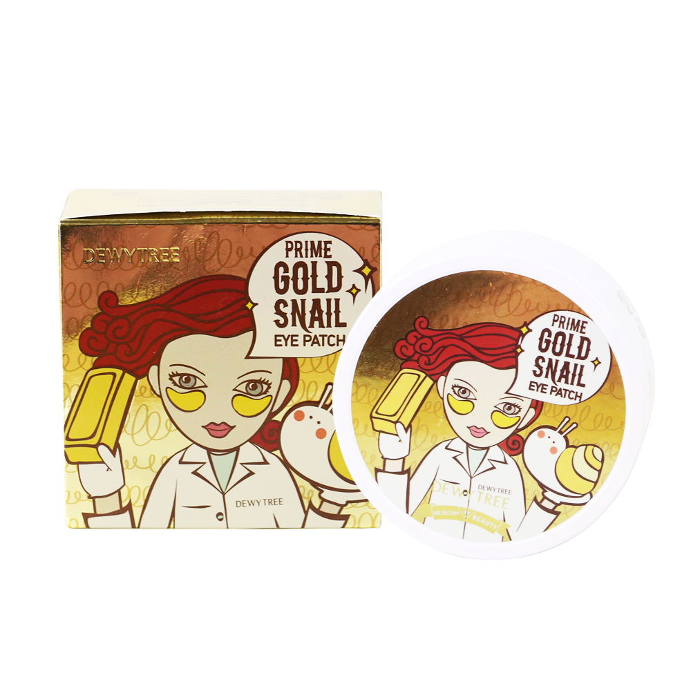Mặt nạ mắt Dewytree Prime Gold Snail 90g (60 miếng)