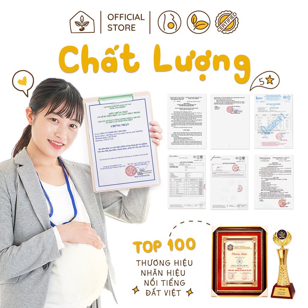 Hạt Dinh Dưỡng Mix 5 Loại Hạt (Óc Chó, Hạnh Nhân, Nho Đen, Macca, Hạt Điều)