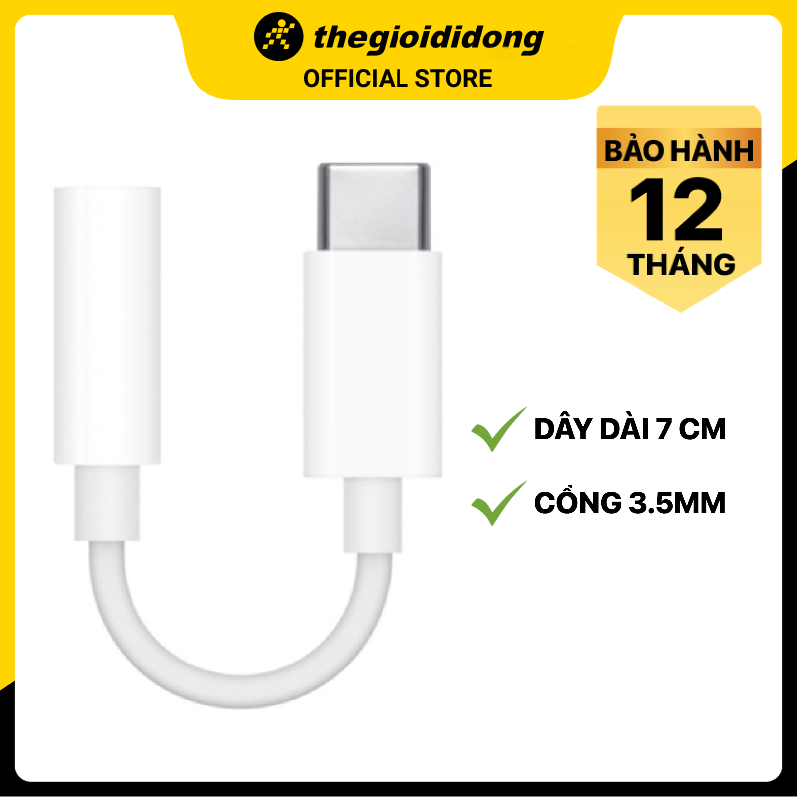 Cáp chuyển đổi type c sang 3.5mm samsung ee-uc10juw trắng