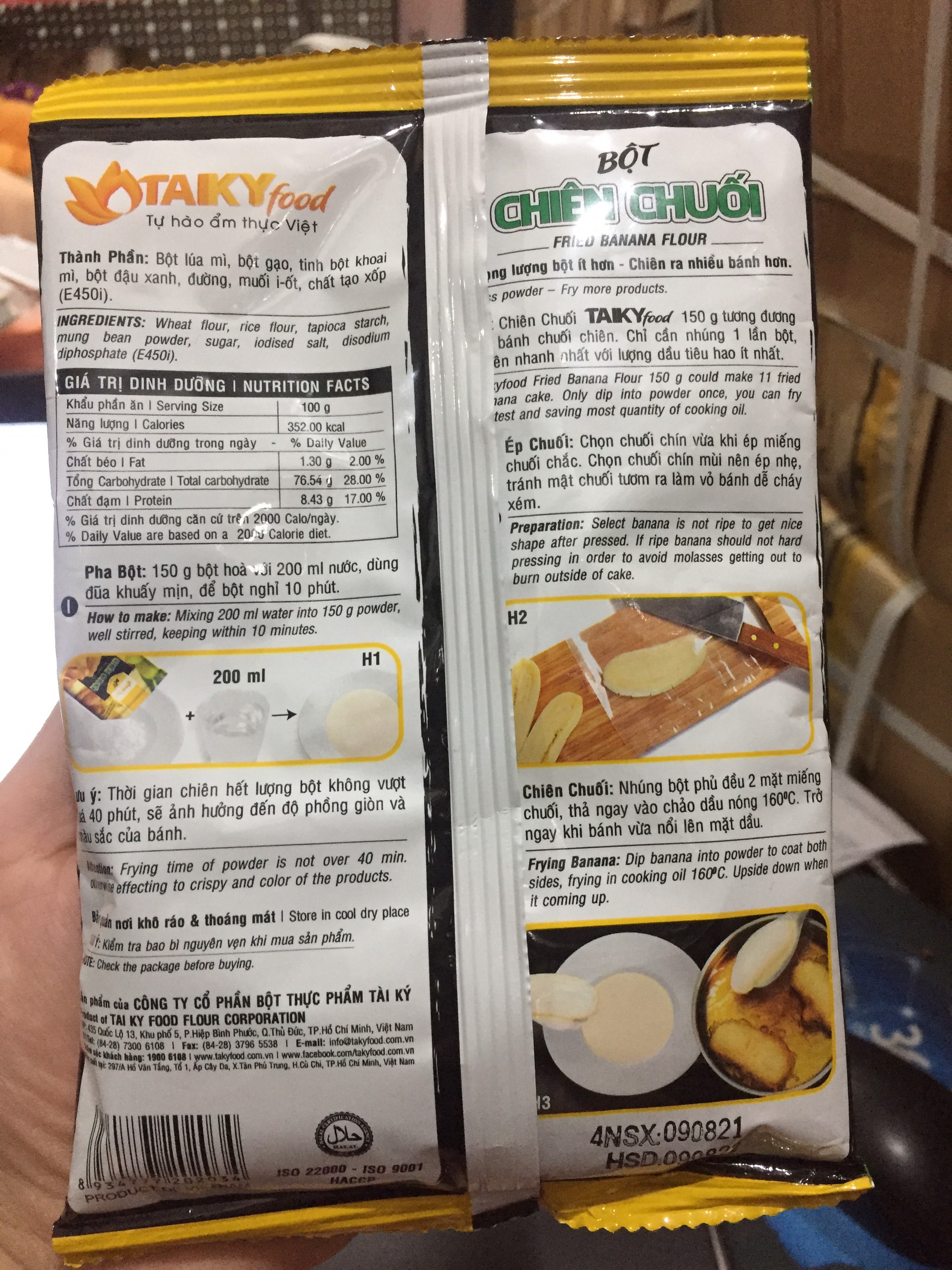 Bột Chiên Chuối Tài Ký 150gr