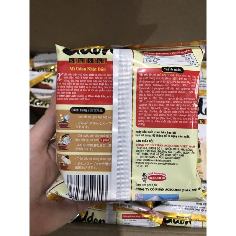 1 gói Mì udon Nhật bản