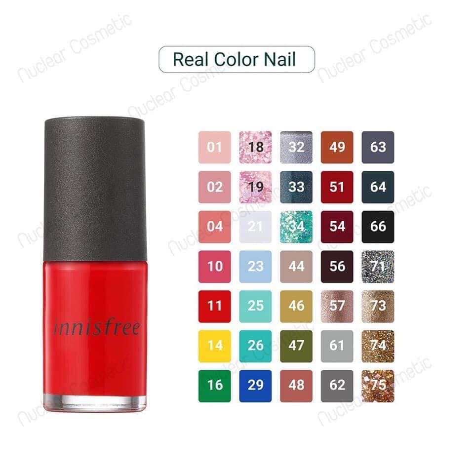 Sơn Móng Tay Innisfree Real Color Nail 6ml