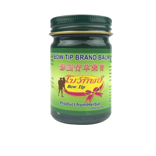 Dầu cù là THẢO DƯỢC BOW TIP BRAND BALM 50g ( Xanh )