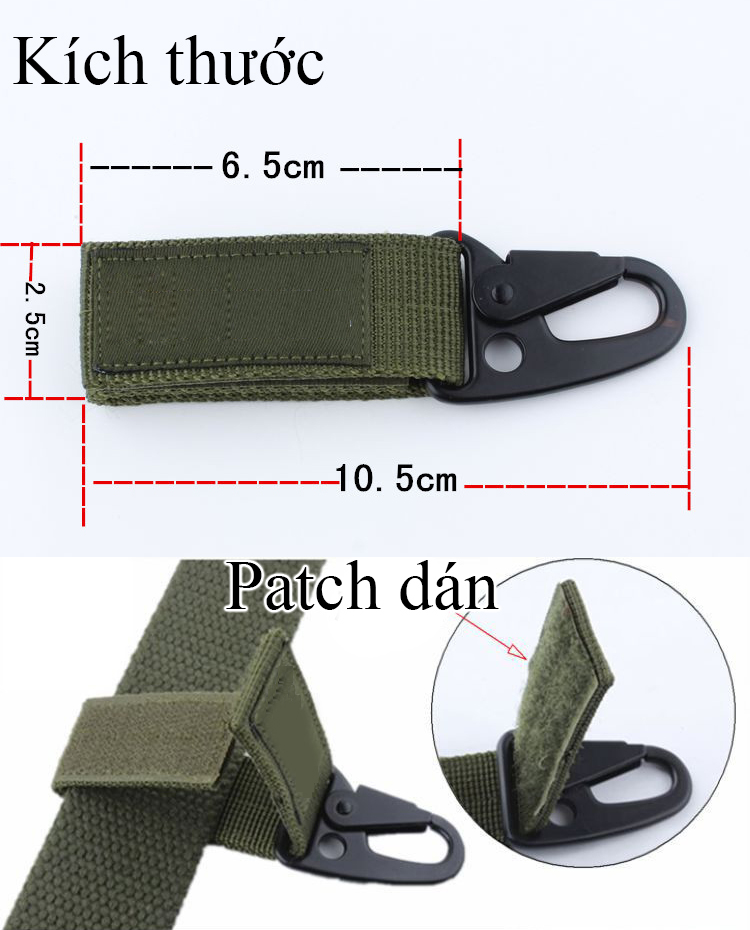 [HCM]Móc chìa khóa kiểu lính