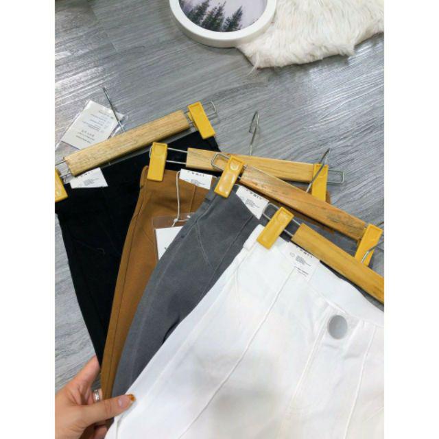 Quần Bò Giấy 1 khuy Cạp Cao chất đẹp chất đẹp..