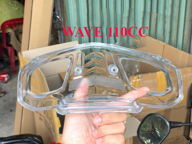 Ốp Hậu Trong Suốt Cho Wave 100 - 110 - Dream