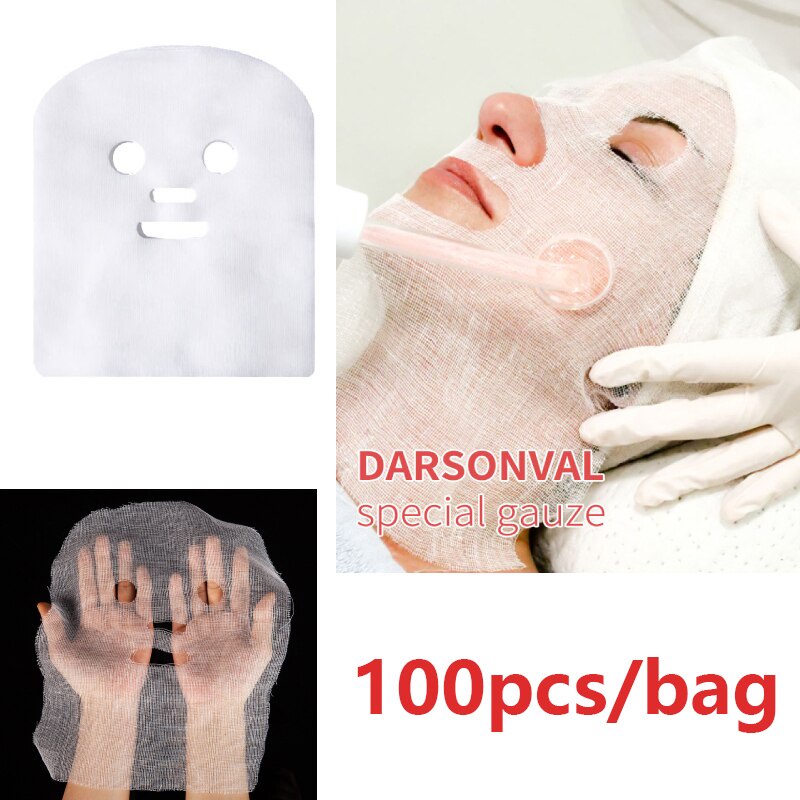 bộ 100 Miếng Gạc Đắp Mặt Nạ - Gạc 100% Cotton