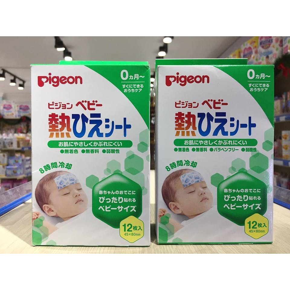Miếng dán hạ sốt pigeon cho bé hiệu quả Nhật Bản