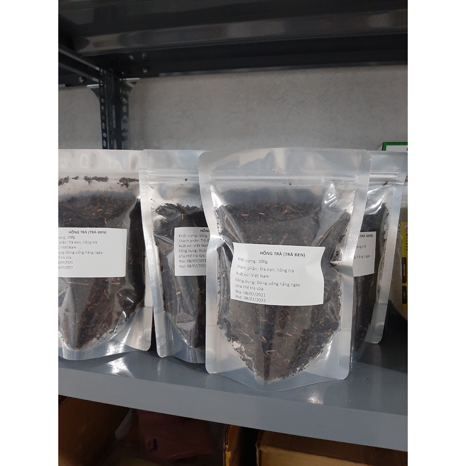 (HT) hồng trà/trà đen tách lẻ 100g