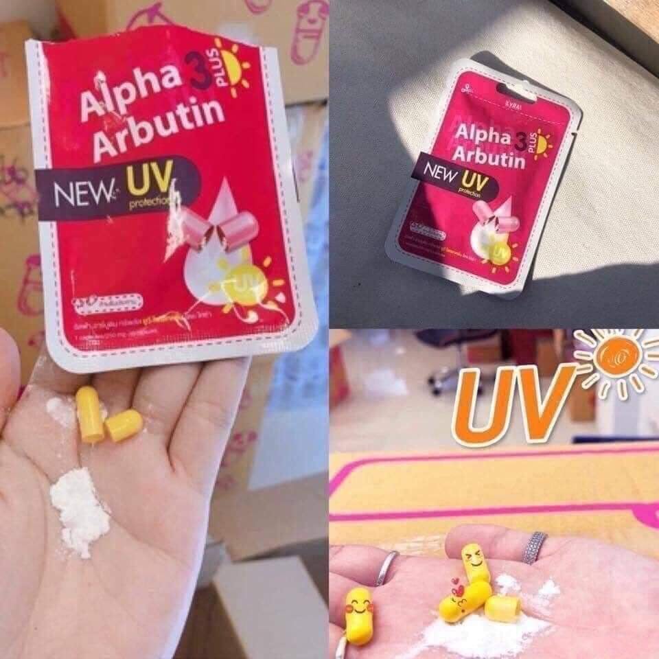 Vỉ Kích Trắng ALPHA ARBUTIN UV Thái Lan