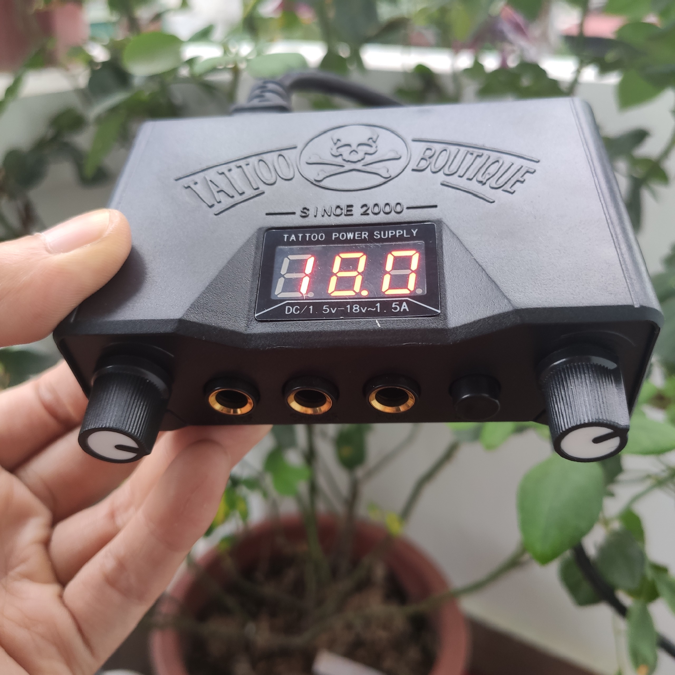 Nguồn điện tử 2 cổng máy xăm