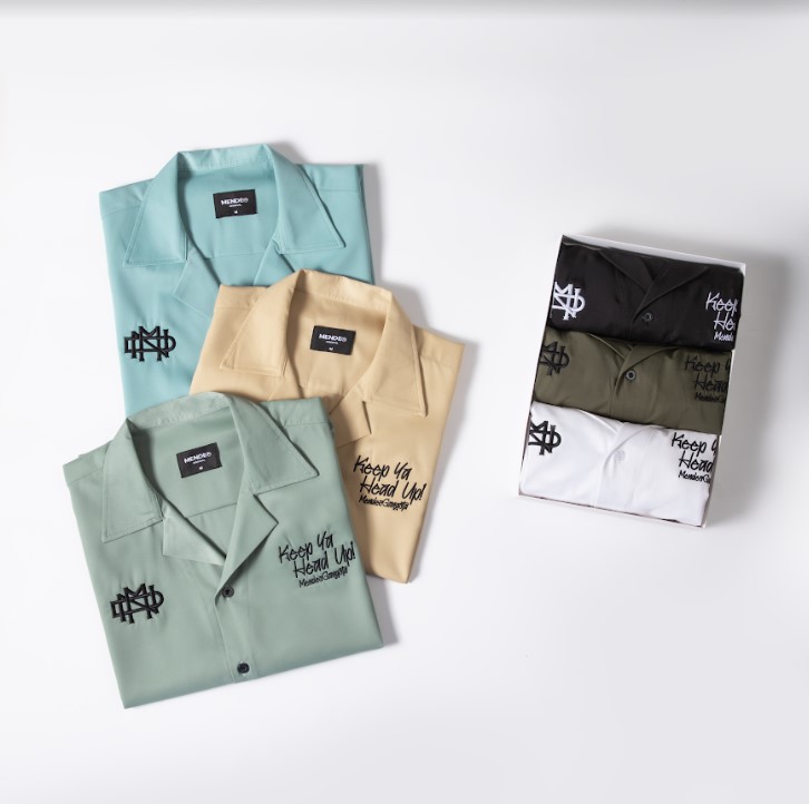 Gangsta Shirt - Áo sơ mi nam tay ngắn 6 màu basic