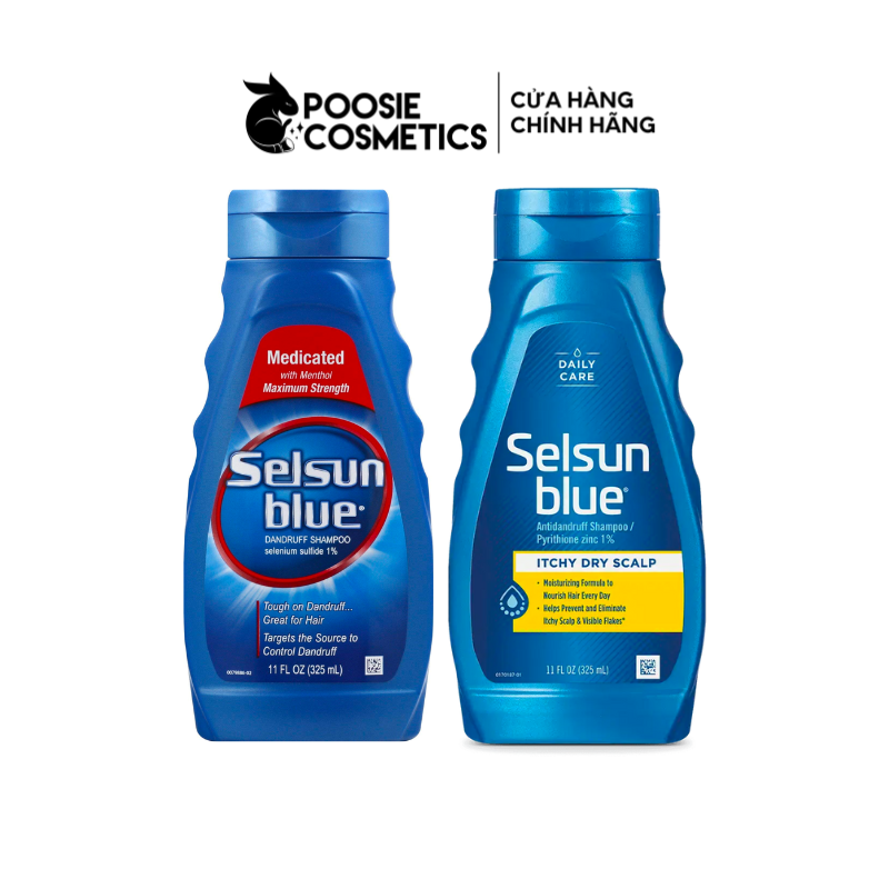 Dầu Gội Gàu Selsun Blue 325ml