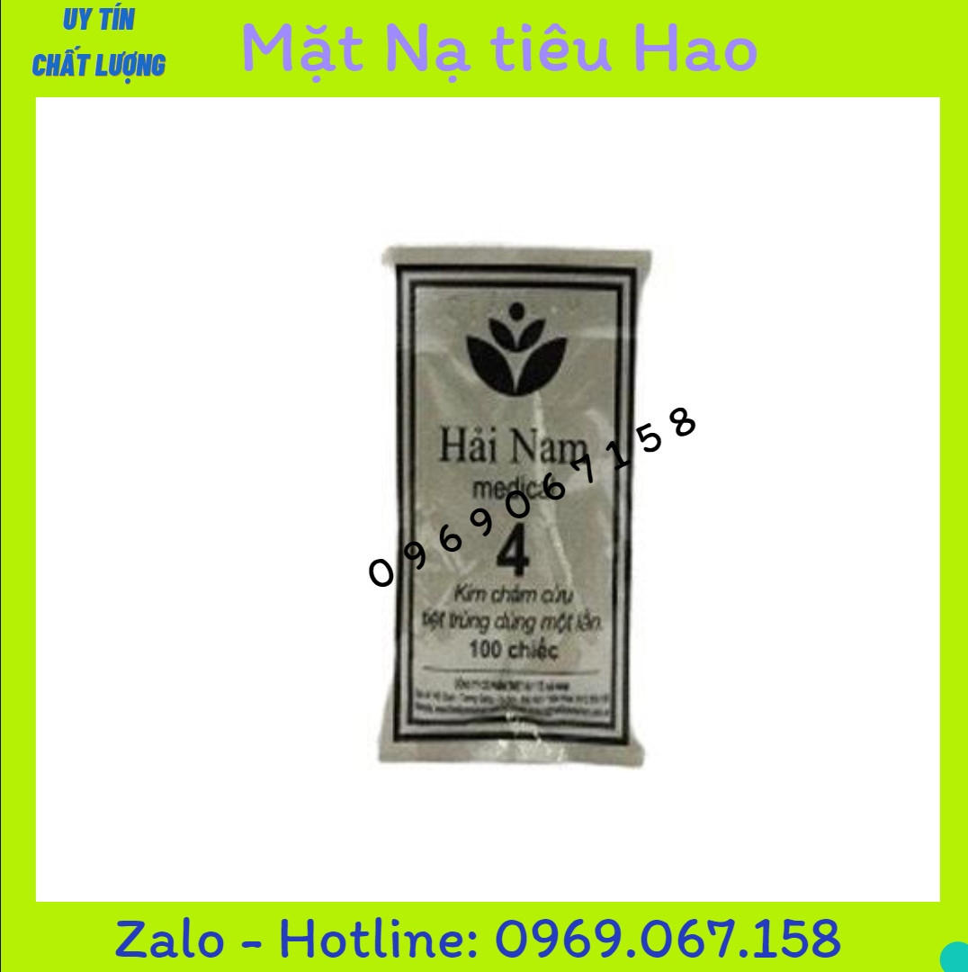 Kim châm cứu hải nam các sai gói 100 kim