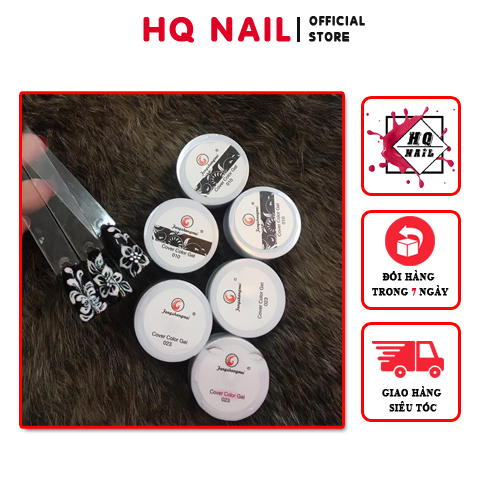 Gel vẽ trắng đen đậm đặc và mượt