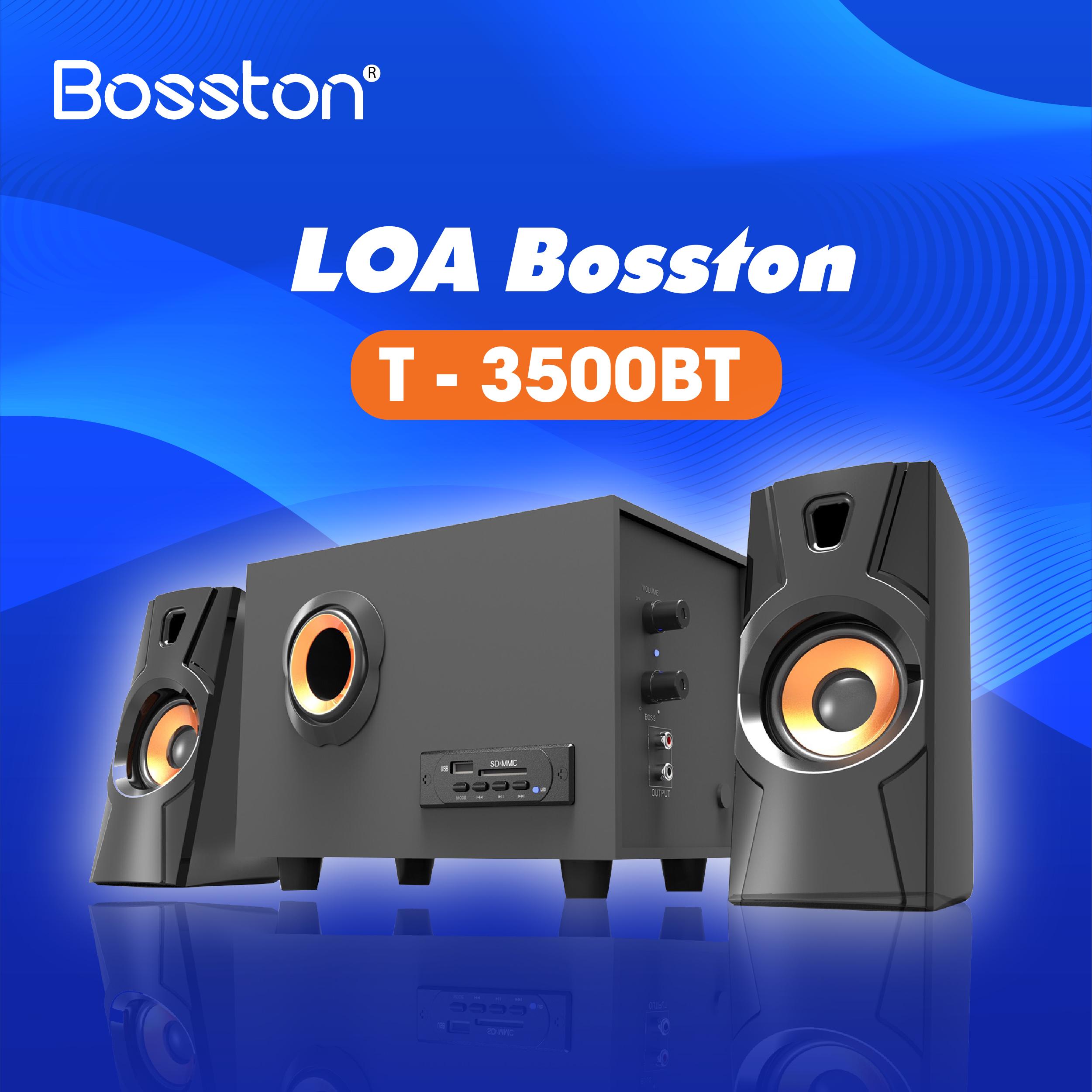 Loa Vi Tính (Có tích hợp thêm chức năng Bluetooth) Bosston T3500-BT