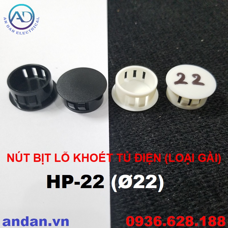 Nút bịt lỗ khoét (loại gài) Nắp bịt gài Ø16 Ø20 Ø22 Ø25 Ø30 Ø35 Ø40 Ø50 Ø60 (Đơn hàng tối thiểu 50K)