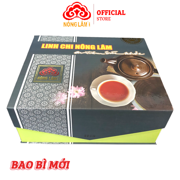 Linh chi nông lâm cao cấp thái lát 500g - linh chi đỏ