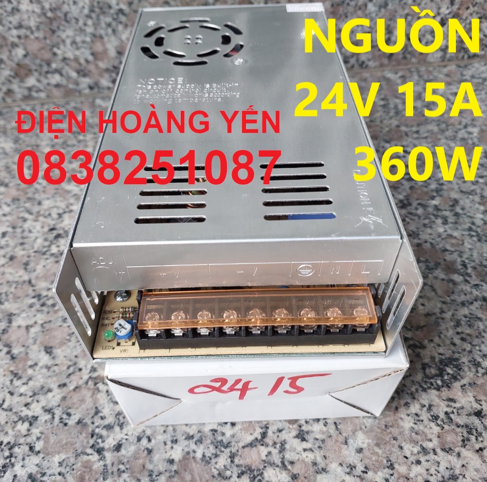 Honeycomb Power Supply 24V 15A 360W Power Adapter