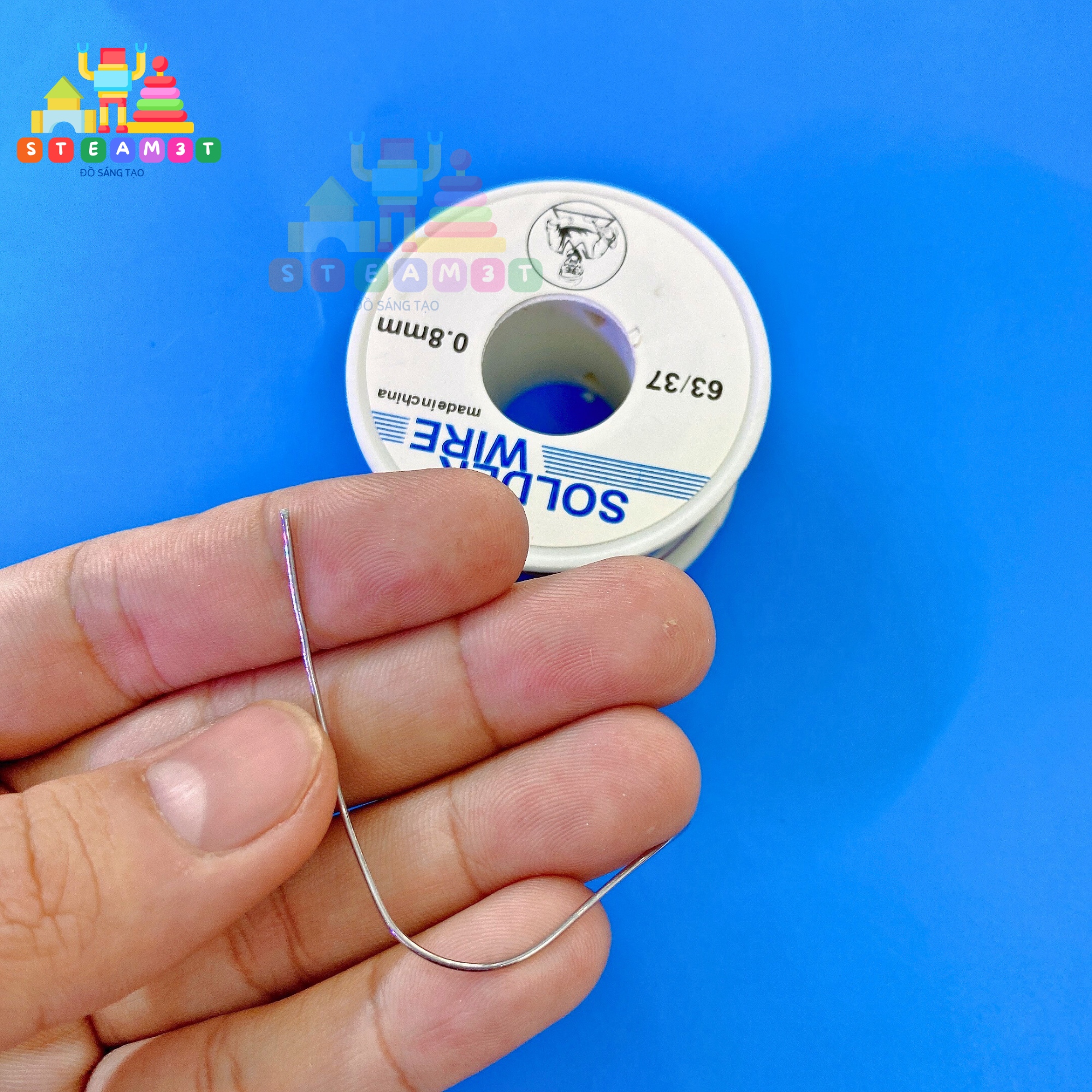 Cuộn thiếc hàn chì hàn 0.8mm 100g - LK0692