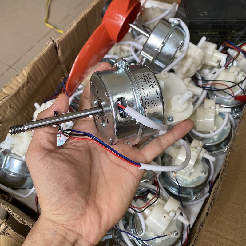 Đầu quạt điện 12v motor không chổi than