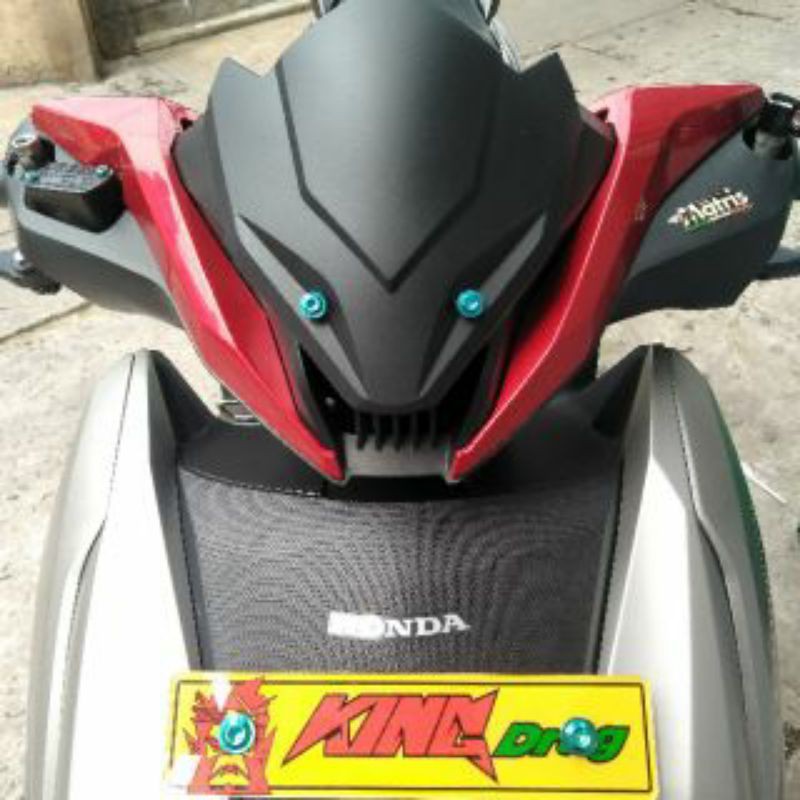 Mão sói winner X, ốp chắn gió kiểu sói