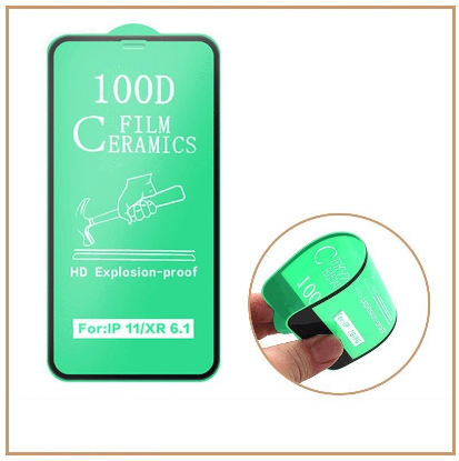 Cường lực dẻo 100d full màn - cường lực dẻo chống mẻ vỡ viền dành cho iphone 6/6s>>iphone 13 mini