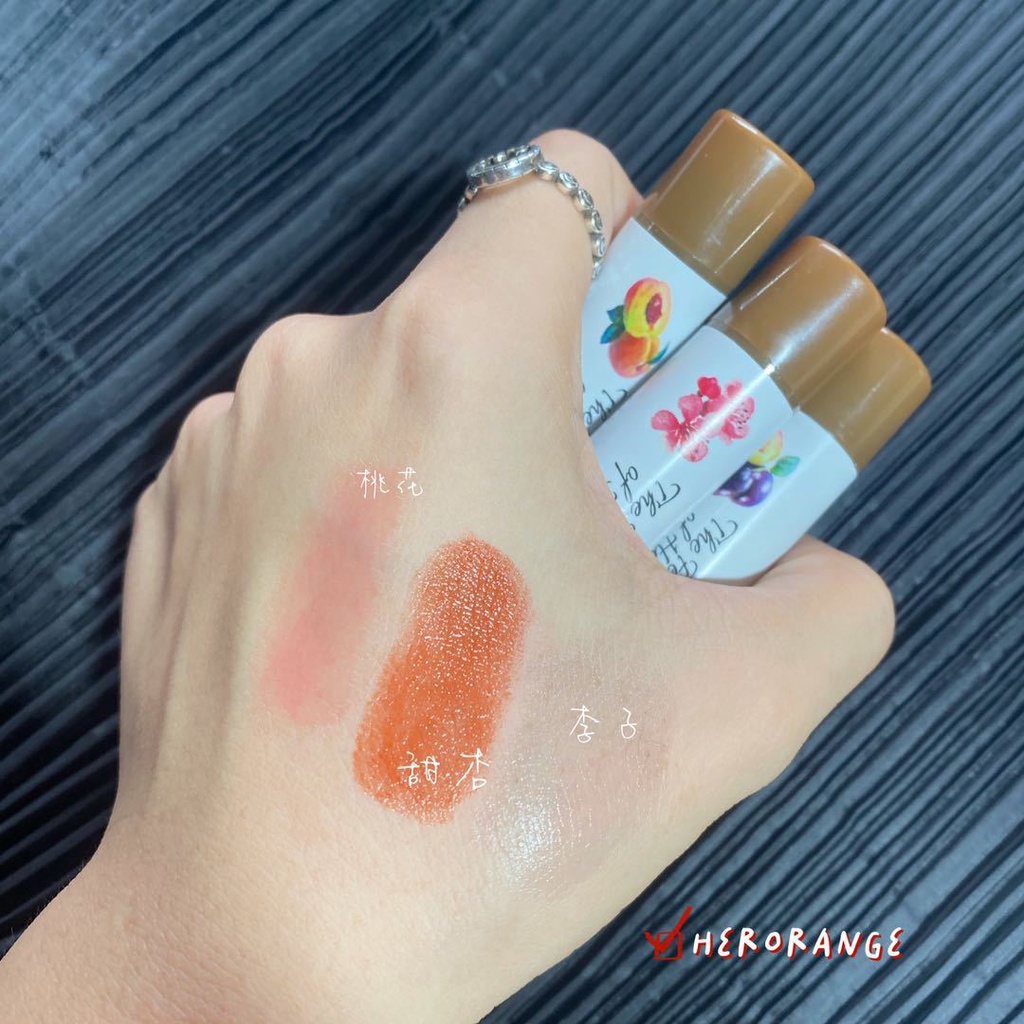Set 3 cây son dưỡng môi HERORANGE Vị Trái Cây (3 cây 3 màu)