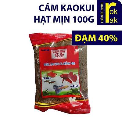 [Hoàn Tiền 10%]Thức Ăn Cá Bảy Màu - Cám Cá 7 Màu Gói 20g
