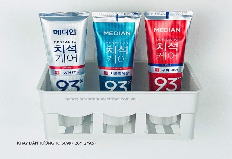 Khay đựng đồ dán tường đa năng 5698 5699 Việt Nhật Plastic