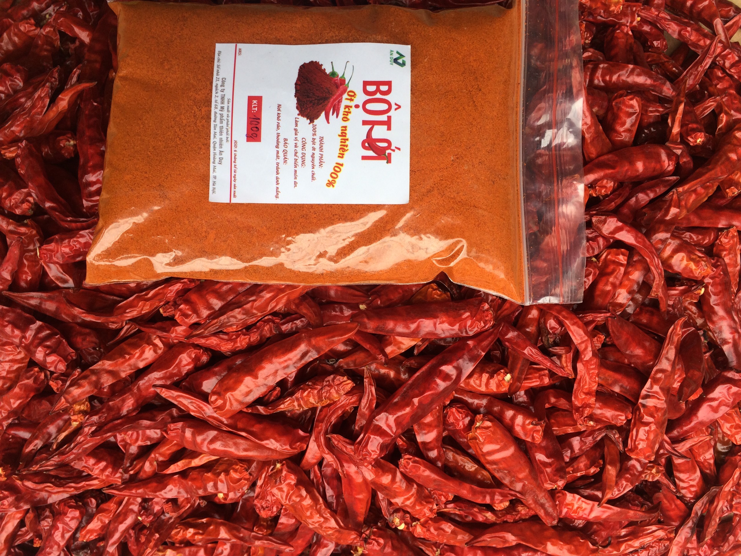 ỚT BỘT SIÊU CAY 100g