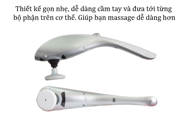 MÁY MASSAGE CẦM TAY 11 ĐẦU ĐA NĂNG
