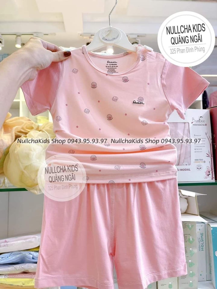 Avaler_ Bộ cộc tay Avaler sợi tre cho bé