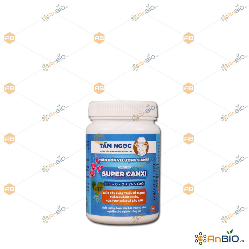 [HCM]PHÂN BÓN LÁ SUPER CANXI GIÚP CÂY PHÁT TRIỂN RỄ MẠNH PHÂN NHÁNH NHIỀU Hũ 100g - A6.1024