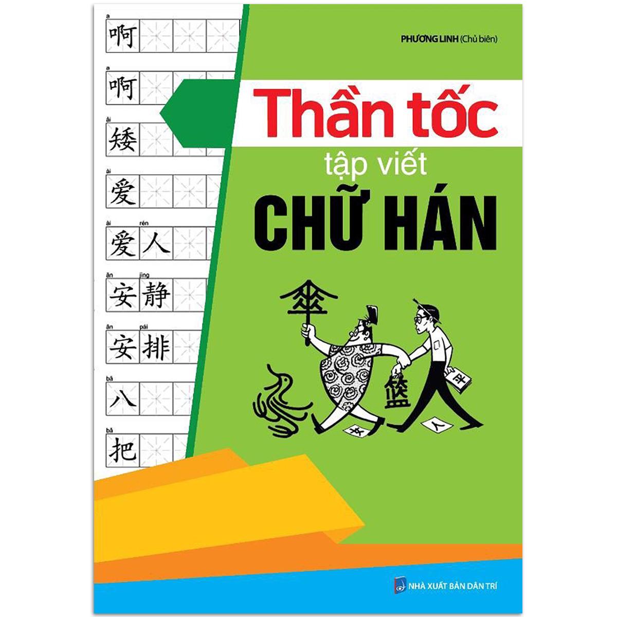 Sách Thần Tốc Tập Viết Chữ Hán