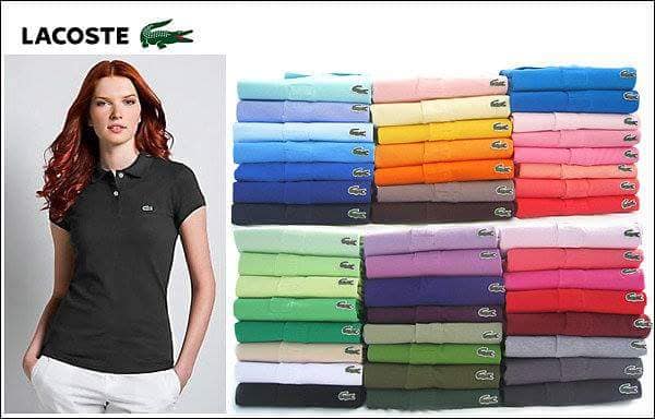 [HCM]Áo thun Cá sấu NỮ Cao cấp Co giãn 4 chiều