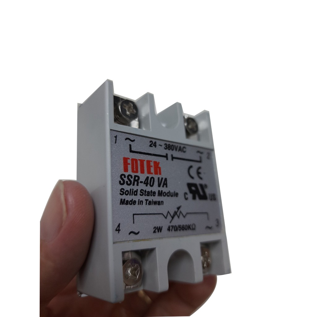 Relay bán dẫn SSR 40VA, 40AA, 40DA, 40VA-H, 40 DA-H, 40AA-H