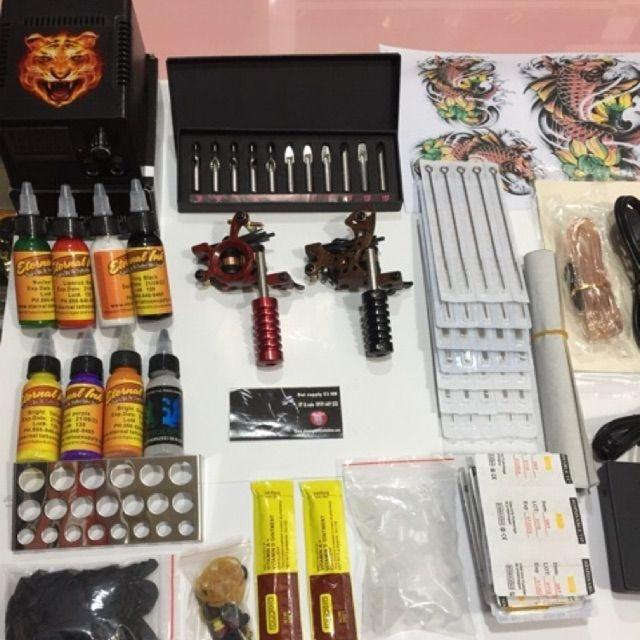 Bộ Combo 2 máy xăm Trung cấp Tattoo mẫu D5 ( hàng có sẵn )