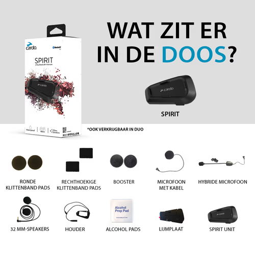 Tai nghe Bluetooth CARDO SPIRIT