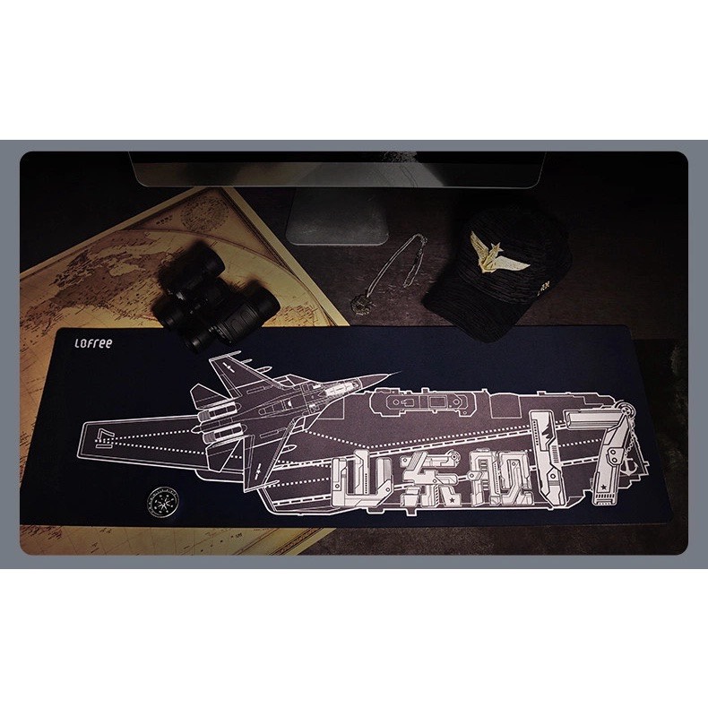 Bàn di chuột Lofree Grayset Chiến Hạm (Limited Edition) cho MacOS/Windows/IOS/Android