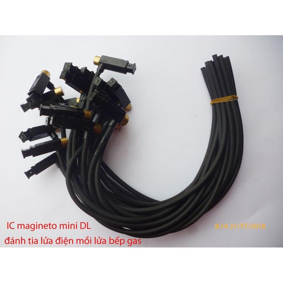Combo 5 Dây IC Đánh Lửa Bếp Gas Du Lịch Cao Cấp, Dùng Đánh Lửa Bật Lửa Điện, Hộp Quẹt