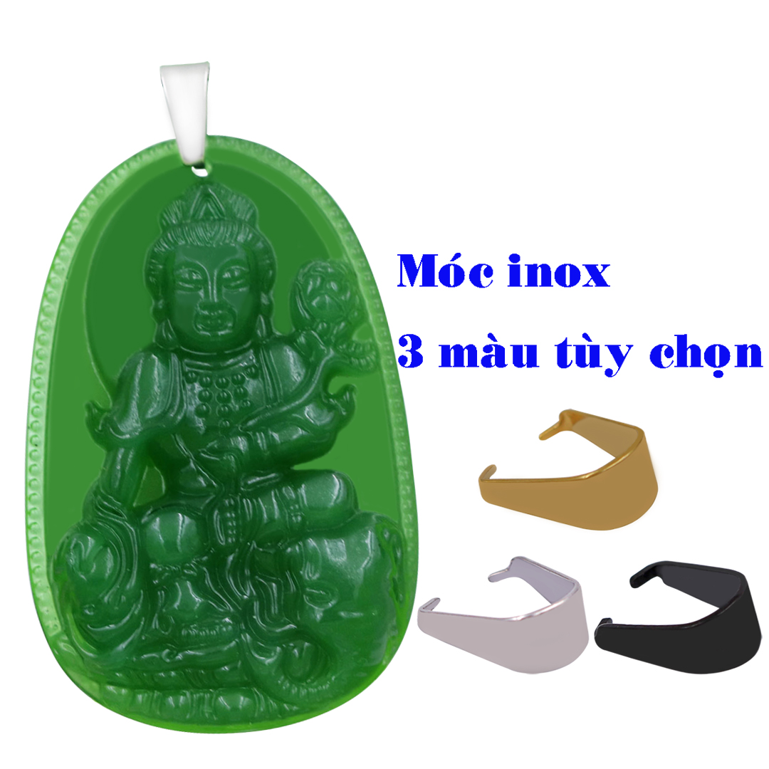 Face Buddha Samantabhadra Bodhisattva stone Jade cord Blue-Buddha The par old thin, of the snake-face big size 5cm